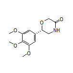 (S)-6-(3,4,5-Trimethoxyphenyl)morpholin-3-one