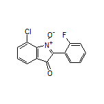 7-Chloro-2-(2-fluorophenyl)-3-oxo-3H-indole 1-Oxide