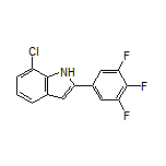 7-Chloro-2-(3,4,5-trifluorophenyl)-1H-indole