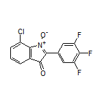 7-Chloro-3-oxo-2-(3,4,5-trifluorophenyl)-3H-indole 1-Oxide