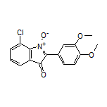 7-Chloro-2-(3,4-dimethoxyphenyl)-3-oxo-3H-indole 1-Oxide