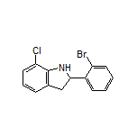 2-(2-Bromophenyl)-7-chloroindoline