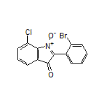2-(2-Bromophenyl)-7-chloro-3-oxo-3H-indole 1-Oxide