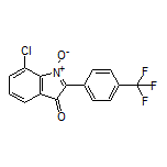 7-Chloro-3-oxo-2-[4-(trifluoromethyl)phenyl]-3H-indole 1-Oxide
