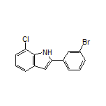 2-(3-Bromophenyl)-7-chloro-1H-indole