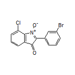 2-(3-Bromophenyl)-7-chloro-3-oxo-3H-indole 1-Oxide