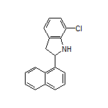 7-Chloro-2-(naphthalen-1-yl)indoline