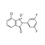 7-Chloro-2-(3,5-difluorophenyl)-3-oxo-3H-indole 1-Oxide