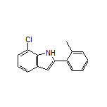 7-Chloro-2-(o-tolyl)-1H-indole