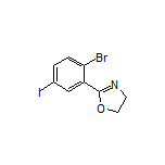 2-(2-Bromo-5-iodophenyl)-4,5-dihydrooxazole