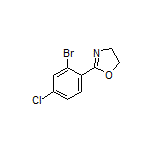2-(2-Bromo-4-chlorophenyl)-4,5-dihydrooxazole