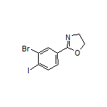 2-(3-Bromo-4-iodophenyl)-4,5-dihydrooxazole