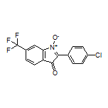 2-(4-Chlorophenyl)-3-oxo-6-(trifluoromethyl)-3H-indole 1-Oxide