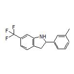 2-(m-Tolyl)-6-(trifluoromethyl)indoline