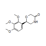 (R)-6-(2,3,4-Trimethoxyphenyl)morpholin-3-one