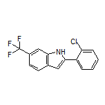 2-(2-Chlorophenyl)-6-(trifluoromethyl)-1H-indole