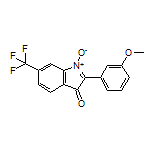 2-(3-Methoxyphenyl)-3-oxo-6-(trifluoromethyl)-3H-indole 1-Oxide