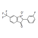 2-(3-Fluorophenyl)-3-oxo-6-(trifluoromethyl)-3H-indole 1-Oxide