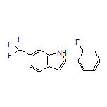 2-(2-Fluorophenyl)-6-(trifluoromethyl)-1H-indole