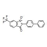 2-(4-Biphenylyl)-3-oxo-6-(trifluoromethyl)-3H-indole 1-Oxide
