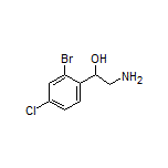 2-Amino-1-(2-bromo-4-chlorophenyl)ethanol