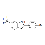 2-(4-Bromophenyl)-6-(trifluoromethyl)indoline