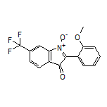 2-(2-Methoxyphenyl)-3-oxo-6-(trifluoromethyl)-3H-indole 1-Oxide