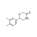 6-(3,4-Dimethylphenyl)morpholin-3-one