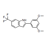 2-(3,5-Dimethoxyphenyl)-6-(trifluoromethyl)-1H-indole