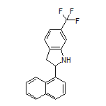 2-(Naphthalen-1-yl)-6-(trifluoromethyl)indoline