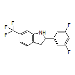 2-(3,5-Difluorophenyl)-6-(trifluoromethyl)indoline