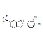 2-(3,4-Dichlorophenyl)-6-(trifluoromethyl)indoline