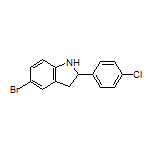 5-Bromo-2-(4-chlorophenyl)indoline