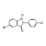 5-Bromo-2-(4-chlorophenyl)-3-oxo-3H-indole 1-Oxide