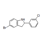 5-Bromo-2-(3-chlorophenyl)indoline