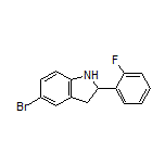 5-Bromo-2-(2-fluorophenyl)indoline