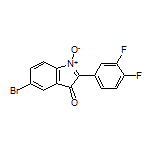5-Bromo-2-(3,4-difluorophenyl)-3-oxo-3H-indole 1-Oxide