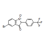 5-Bromo-3-oxo-2-[4-(trifluoromethyl)phenyl]-3H-indole 1-Oxide