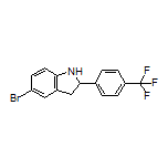 5-Bromo-2-[4-(trifluoromethyl)phenyl]indoline