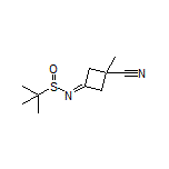 N-(3-Cyano-3-methylcyclobutylidene)-2-methylpropane-2-sulfinamide
