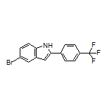 5-Bromo-2-[4-(trifluoromethyl)phenyl]-1H-indole