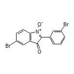 5-Bromo-2-(3-bromophenyl)-3-oxo-3H-indole 1-Oxide