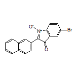 5-Bromo-2-(naphthalen-2-yl)-3-oxo-3H-indole 1-Oxide