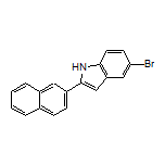 5-Bromo-2-(naphthalen-2-yl)-1H-indole