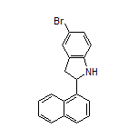 5-Bromo-2-(naphthalen-1-yl)indoline