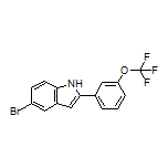 5-Bromo-2-[3-(trifluoromethoxy)phenyl]-1H-indole
