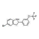 5-Bromo-2-[3-(trifluoromethoxy)phenyl]indoline