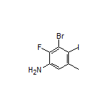 3-Bromo-2-fluoro-4-iodo-5-methylaniline