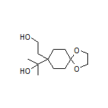 2-[8-(2-Hydroxyethyl)-1,4-dioxaspiro[4.5]decan-8-yl]propan-2-ol