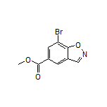 Methyl 7-Bromobenzo[d]isoxazole-5-carboxylate